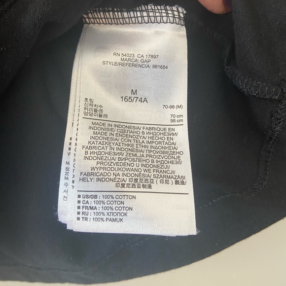 ⭐️2 FOR $20⭐️ Gap Black Mini Skirt Cotton Stretch Skirt. Small - Picture 5 of 5